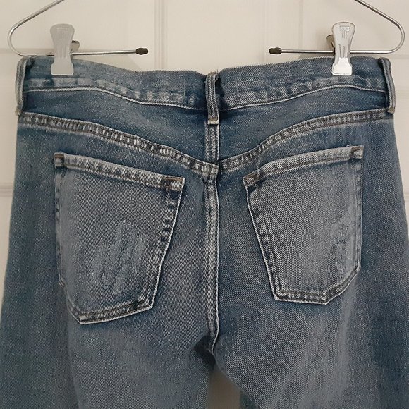PacSun Boyfriend distressed denim blue jeans (26) - Picture 8 of 9